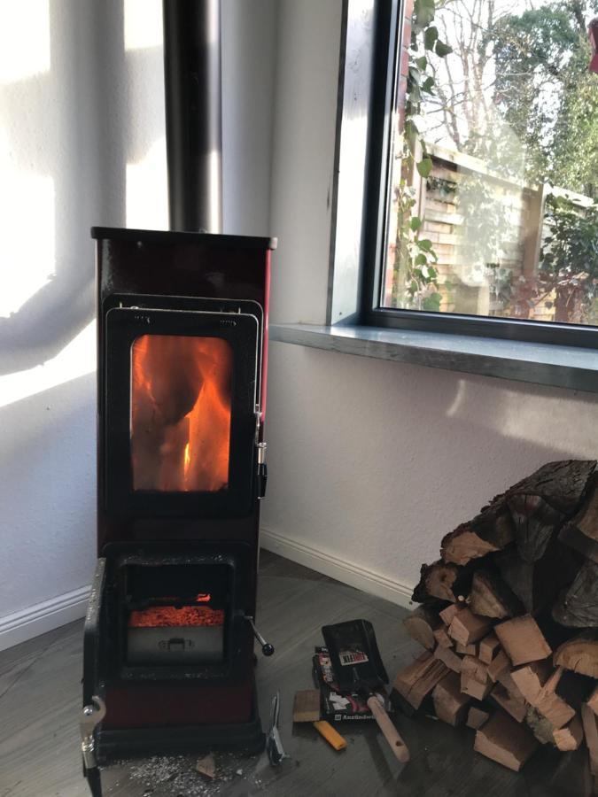 Dein Ferienhauschen Im Wendland Mit Schnellem Internet Und Kamin Apartment Dannenberg Exterior foto